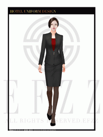 酒店總臺大堂服務(wù)員制服設(shè)計圖927
