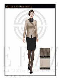 酒店總臺(tái)大堂服務(wù)員制服設(shè)計(jì)圖937