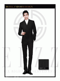 酒店總臺大堂服務員制服設計圖943