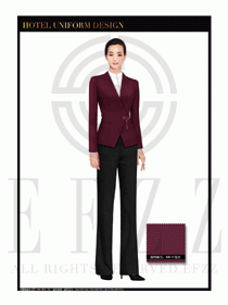 酒店總臺(tái)大堂服務(wù)員制服設(shè)計(jì)圖945