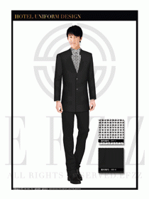 酒店總臺大堂服務員制服設計圖953