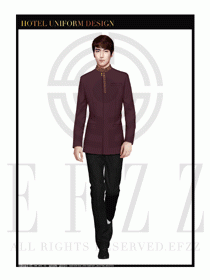 酒店總臺(tái)大堂服務(wù)員制服設(shè)計(jì)圖956