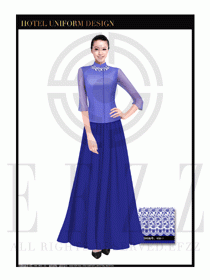 水療SPA會(huì)所咨客迎賓制服411