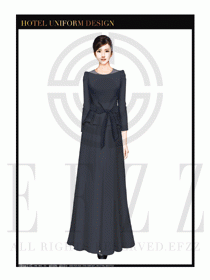 水療SPA會所咨客迎賓制服416