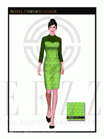 大堂總臺收銀接待員工制服267