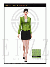 大堂總臺(tái)收銀接待員工制服271