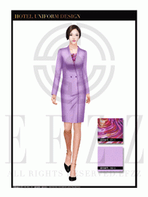 大堂總臺(tái)收銀接待員工制服277