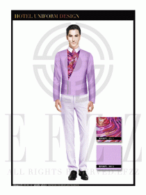 大堂總臺(tái)收銀接待員工制服294