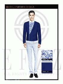 大堂總臺收銀接待員工制服295