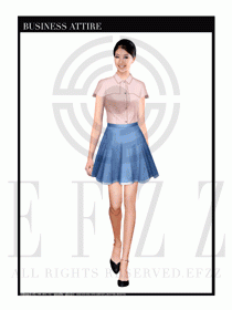 大堂總臺收銀接待員工制服302