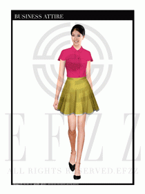 大堂總臺收銀接待員工制服304