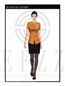 大堂總臺收銀接待員工制服306