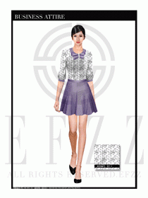 大堂總臺(tái)收銀接待員工制服316