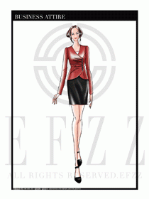夏季時(shí)尚OL女裝職業(yè)裝設(shè)計(jì)圖514