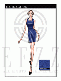 夏季時尚OL女裝職業(yè)裝設計圖517