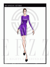 夏季時(shí)尚OL女裝職業(yè)裝設(shè)計(jì)圖529
