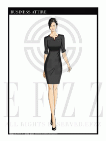 夏季時尚OL女裝職業(yè)裝設(shè)計圖534