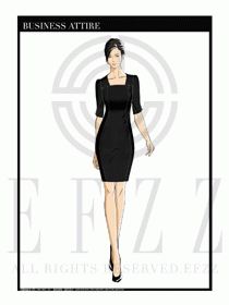 夏季時(shí)尚OL女裝職業(yè)裝設(shè)計(jì)圖537