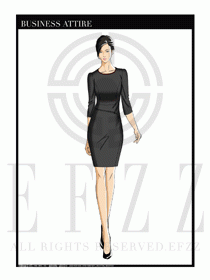 夏季時尚OL女裝職業(yè)裝設(shè)計圖535