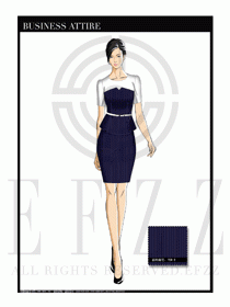 夏季時尚OL女裝職業(yè)裝設(shè)計圖546