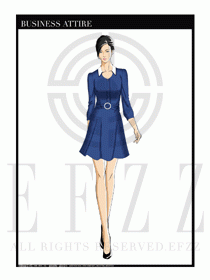 夏季時尚OL女裝職業(yè)裝設計圖568