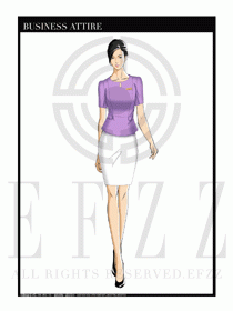 夏季時尚OL女裝職業(yè)裝設(shè)計圖566