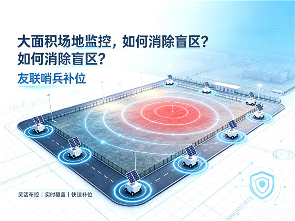 ?大面積場地監控，如何消除盲區？