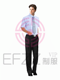 男裝短袖襯衫034