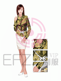 專柜營(yíng)業(yè)員服裝379