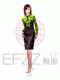 專柜營業(yè)員服裝382