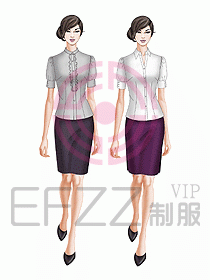 專柜營業(yè)員服裝487