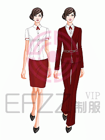 專柜營業(yè)員服裝490