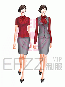 專柜營(yíng)業(yè)員服裝491