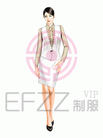 專柜營業(yè)員服裝527