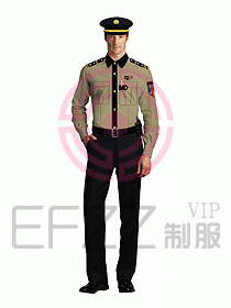 保安服長(zhǎng)袖制服084