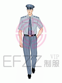 公交汽運(yùn)乘務(wù)員制服043