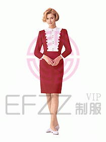 接待服務(wù)員服裝007