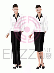 接待服務(wù)員服裝008