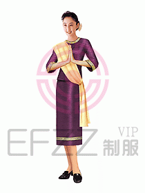 接待服務(wù)員服裝031