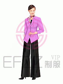 接待服務(wù)員服裝034