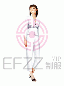 接待服務(wù)員服裝075