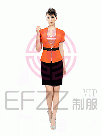 接待服務(wù)員服裝097