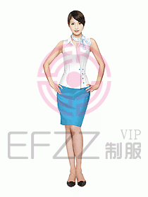 接待服務(wù)員服裝128