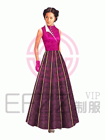 夜總會咨客服裝056