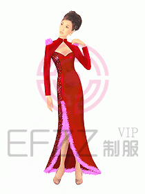 夜總會咨客服裝072