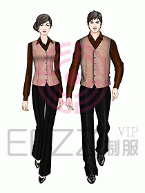 夜總會服務(wù)員服裝107