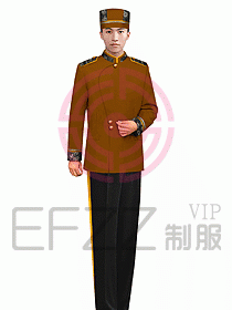 酒店門童制服112