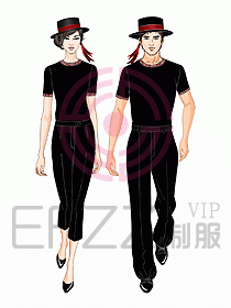 酒店門(mén)童制服123