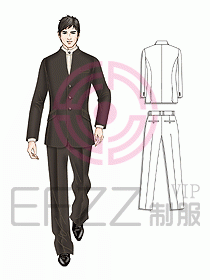 前廳大堂服務(wù)生制服187