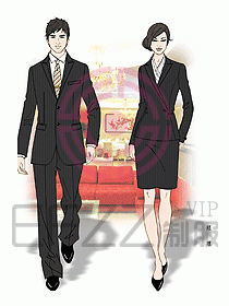 前廳大堂服務(wù)生制服191